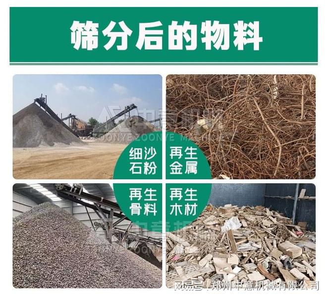 螺旋轴筛分机垃圾分拣处理生产线人工智能(图3)